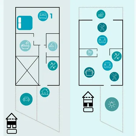 Cubo's Gibralfaro Townhouse Vakantiehuis *
